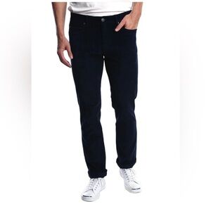 Jachs New York Men’s Navy Straight Fit Stretch Corduroy Pant Size 38x30